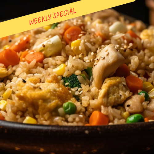 Chicken & Sausage Fried Rice