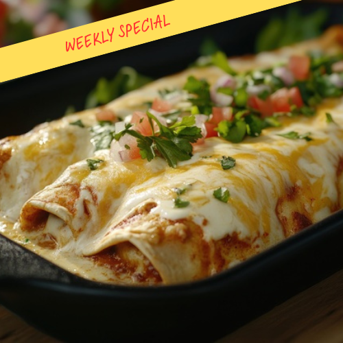 Tinga Chicken Enchiladas