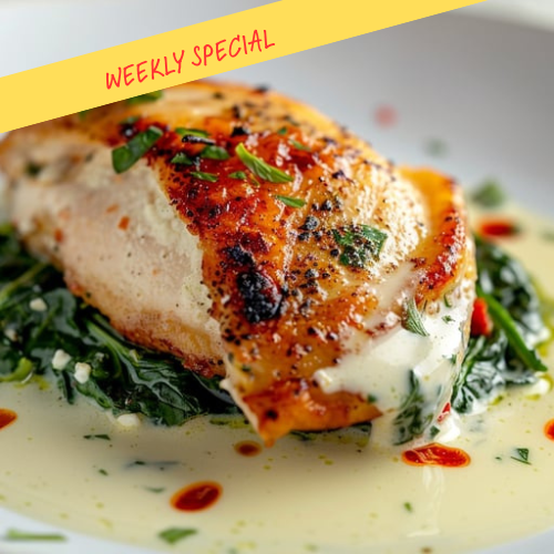 Tuscan Chicken with Egg Noodles