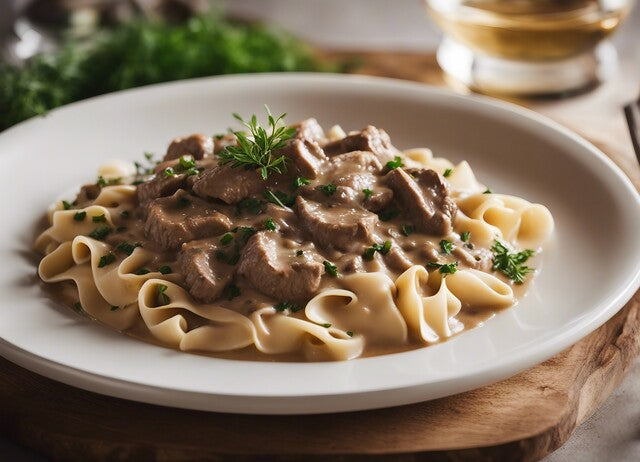 Beef Stroganoff