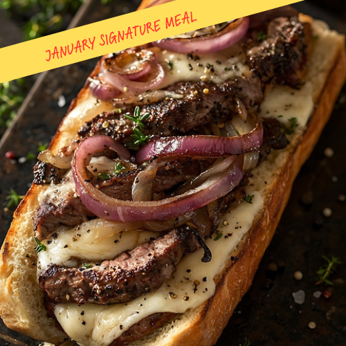 Chef’s Open-Faced Steak Sandwich